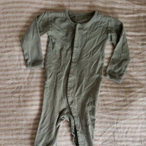 Sage green baby sleeper